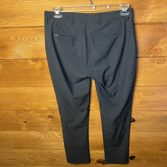 LinkSoul Men’s CHINO BOARDWALKER PANT dark blue soft stretch 31r x31 Lightweight - Picture 4 of 9